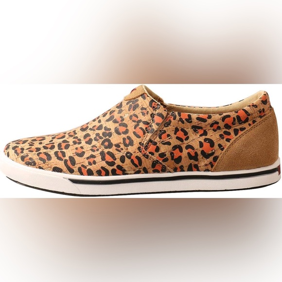 TWISTED X GIRLS' LEOPARD PRINT CASUAL SHOES - MOC TOE - Picture 6 of 16